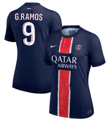 Paris Saint-Germain Goncalo Ramos #9 Hemmatröja Dam 2024-25 Kortärmad